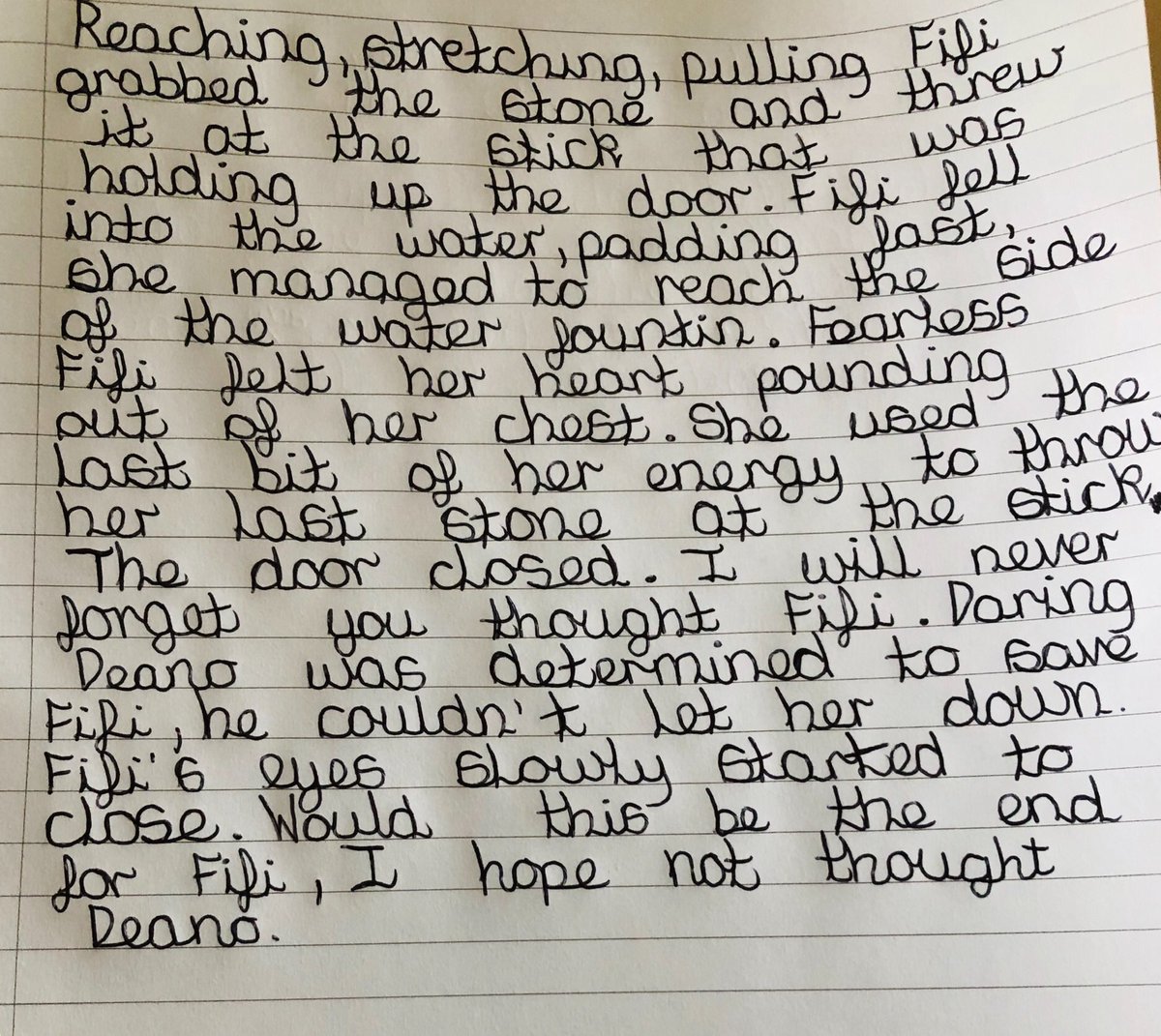 StPhilipsY62's tweet photo. We have been having a go at #supersentencestacking for the short film, Lost and Found. The children thought really carefully about vocabulary and using the 3 writing challenges. Well done! https://t.co/cv3dgiXCY6