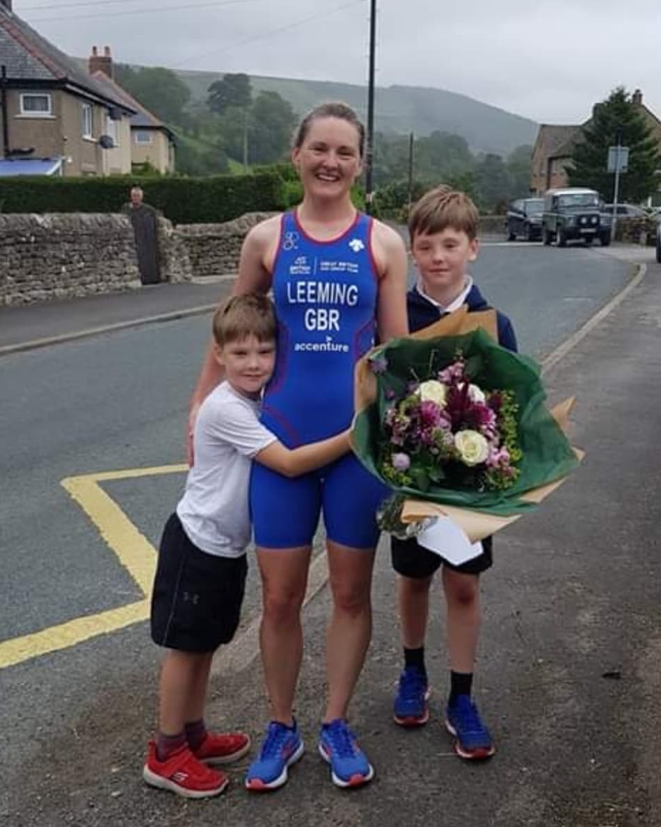 rossettPE's tweet photo. A massive congratulations to Mrs Leeming completing 3 Olympic Distance (1.5km swim, 40km bike ride, 10km run) Triathlons over 3 days to raise money for Fountains Earth Primary School.

In total raising over £2000 and covering a distance of 166km overall!

#aspire https://t.co/1ZphboRduV