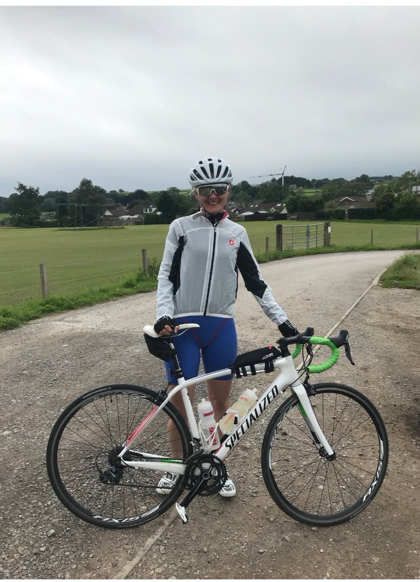 rossettPE's tweet photo. A massive congratulations to Mrs Leeming completing 3 Olympic Distance (1.5km swim, 40km bike ride, 10km run) Triathlons over 3 days to raise money for Fountains Earth Primary School.

In total raising over £2000 and covering a distance of 166km overall!

#aspire https://t.co/1ZphboRduV
