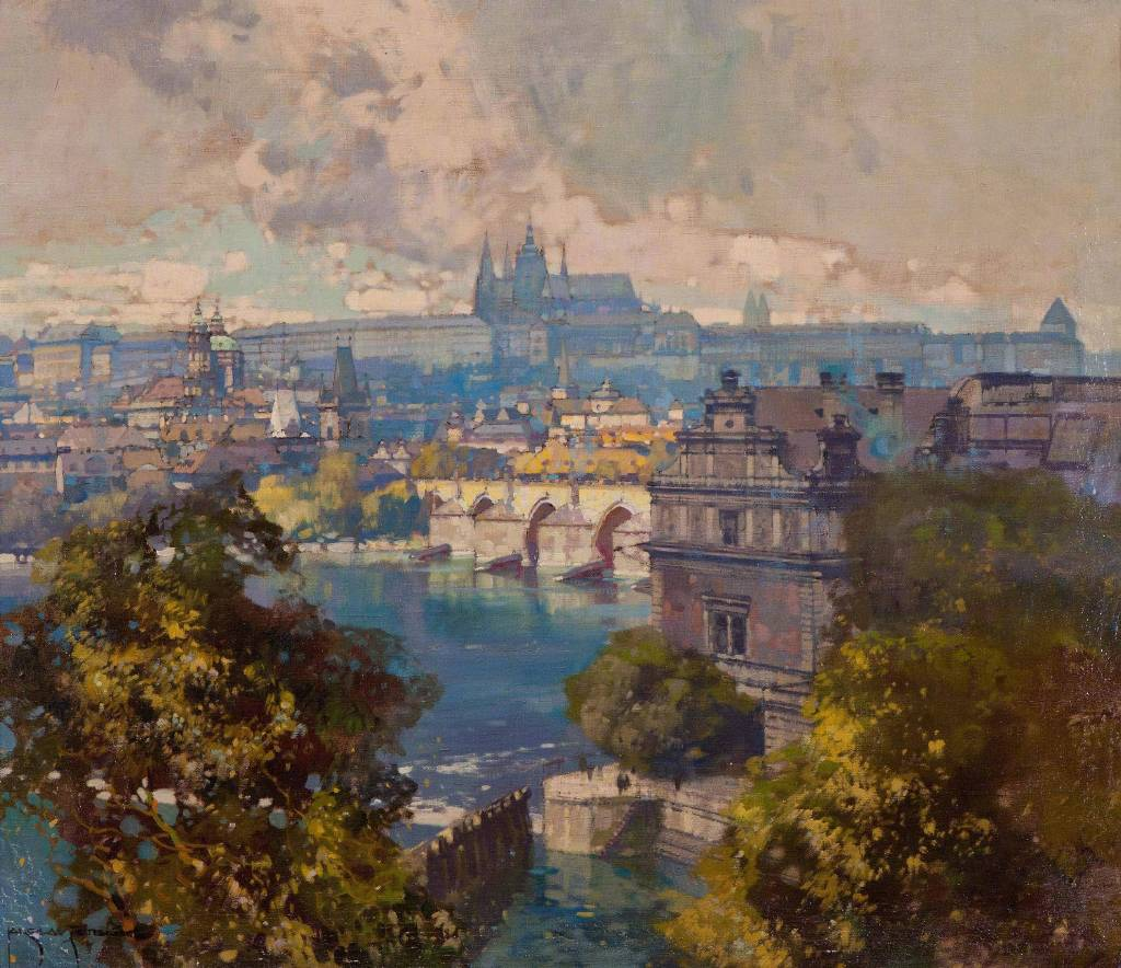 PaintingColleg's tweet photo. Czech painter Jaroslav Setelik (1881-1955) https://t.co/cf3BB9kicS