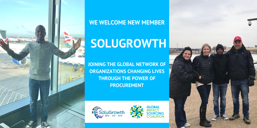 GISCnews's tweet photo. We are delighted to welcome @solugrowth to the @GISCnews membership! #Welcome #ImpactSourcing #NewMember https://t.co/7Ye8LoDA06