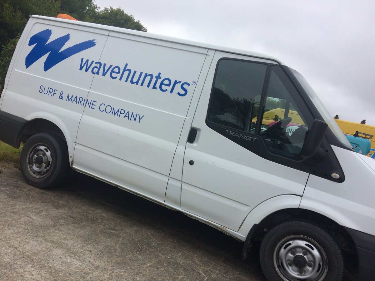 countysigns's tweet photo. Nice to give @wavehuntersuk slightly battered Transit van some fresh #vehiclegraphics and a bit of TLC... https://t.co/c5chqVRlGL