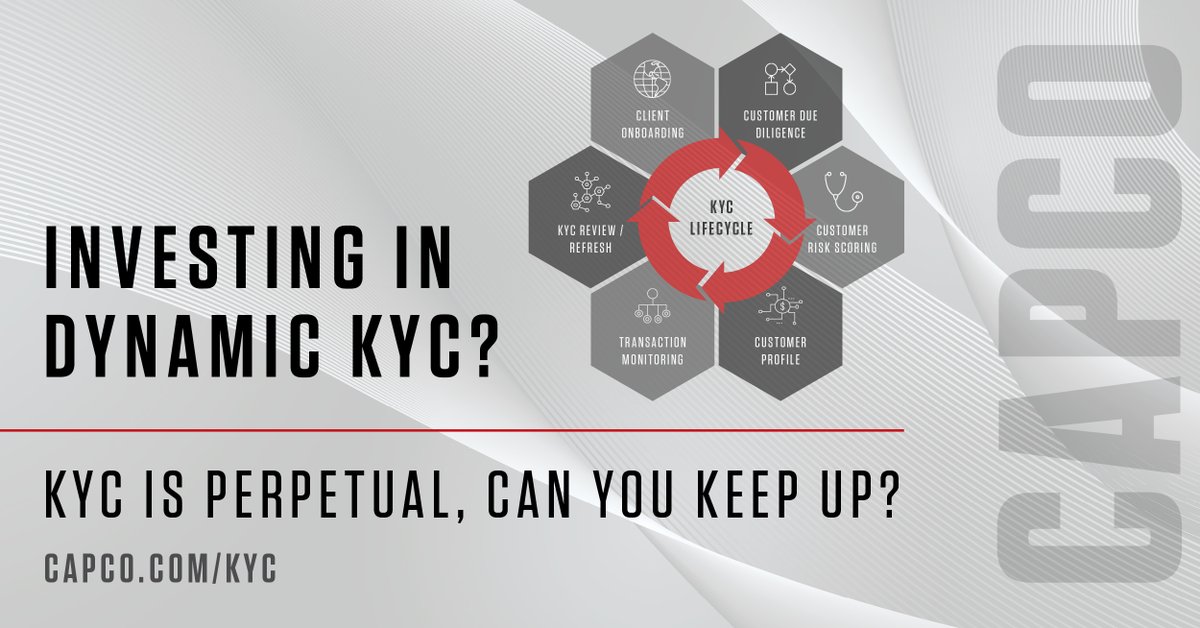 Reference data quality continues to present issues for most large banks, and as a result, taking a step back to identify opportunities to increase #KYC effectiveness and making the right investments can pay dividends. This article explores how. 
okt.to/wtgViS