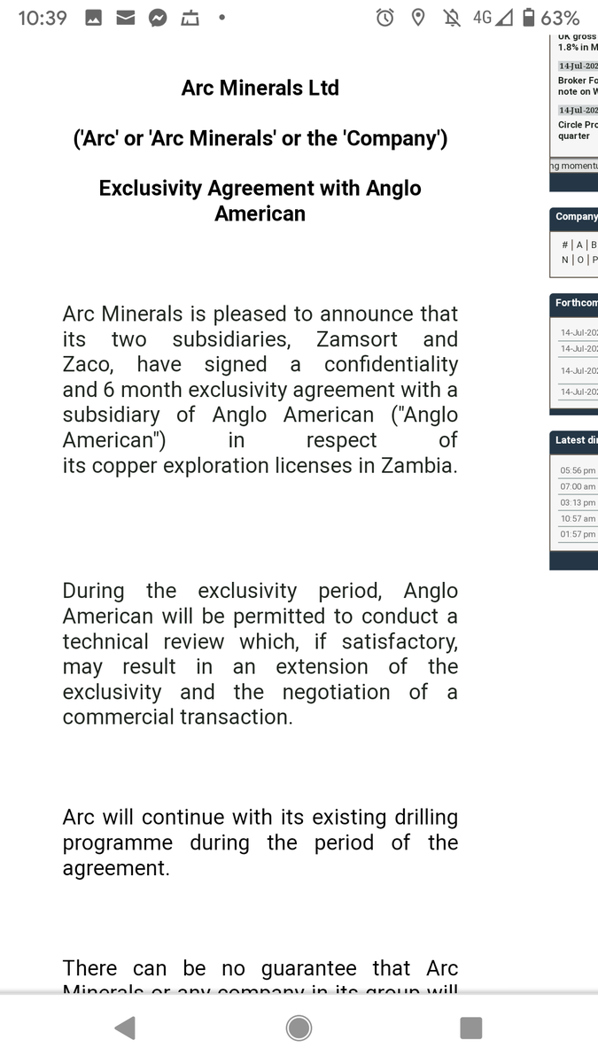 realstock100's tweet photo. #ARCM. Anglo American in potential commercial agreement. 5 th largest miner in the world in bed with arcm.
Will go well big resources and big backing.
#AIM.#stocks.#mining.#sticktips. https://t.co/DIVULKZD74