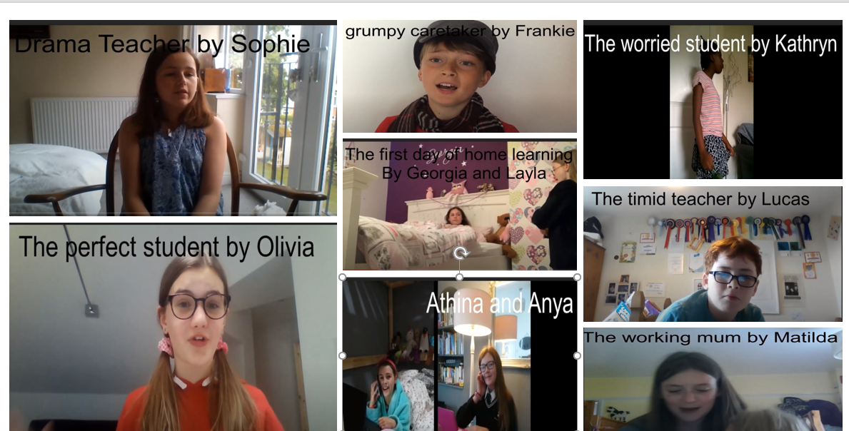 ProductionDrama's tweet photo. Some of our brilliant Year 7 @HorsforthSchool have taken part in our online drama showcase video (in place of the live showcase we normally have at this time of year) Super proud of all their efforts! First step into digital performance #year7 #talent #drama #lockdownperformance https://t.co/U2AM5Srm8L