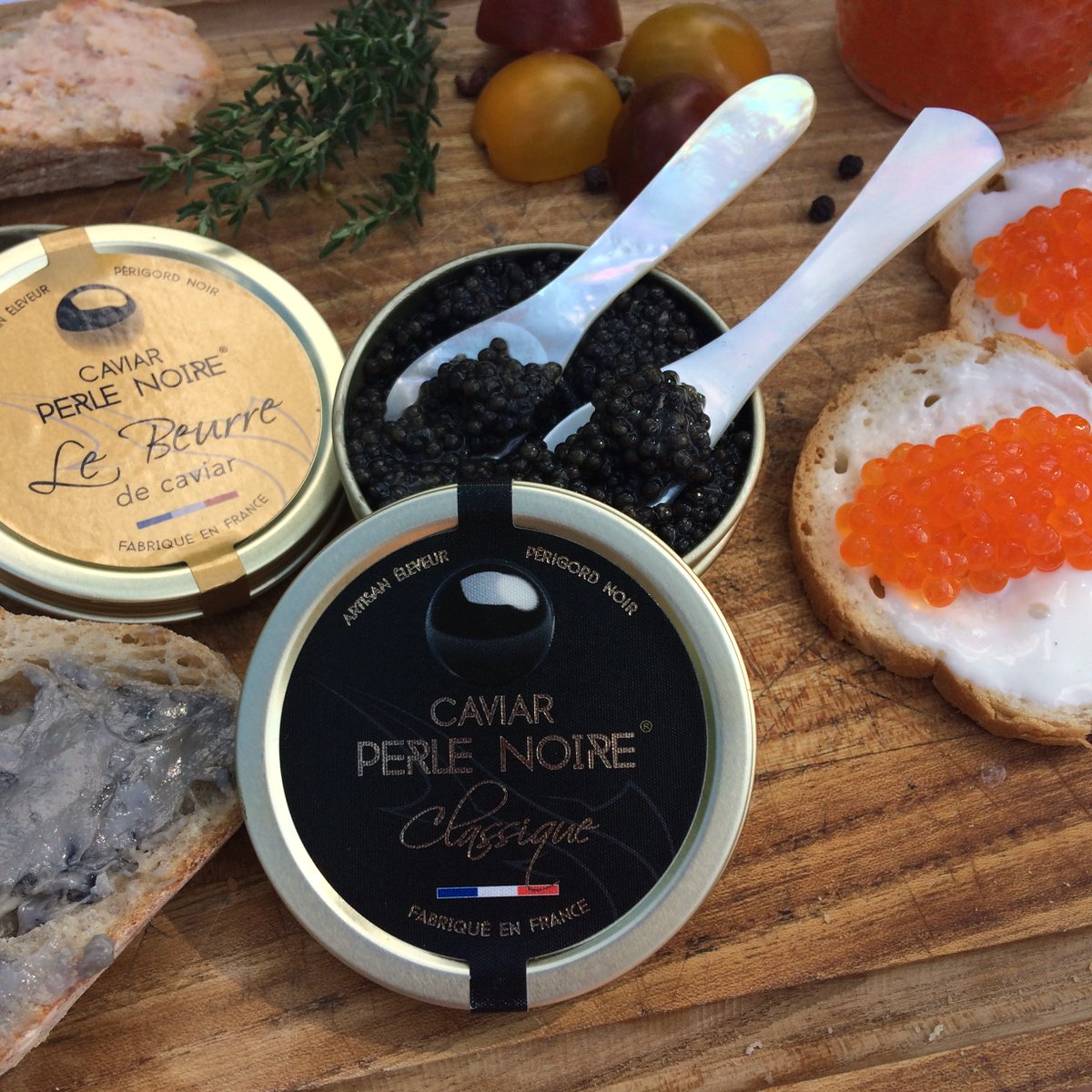 caviar_noire's tweet photo. Caviar Perle Noire c'est bien sûr nos délicieux #caviars, mais aussi notre beurre de caviar, nos œufs de #truite et bien d'autres produits savoureux 100% #madeinFrance ! Découvrez-les sur https://t.co/maPysvoHAZ

#Caviarperleoire #truite #gastronomie #perigordnoir  #artisan https://t.co/7IG7bI4q44