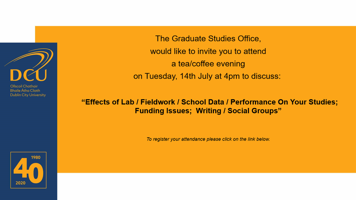 DCU Postgrad Society tweet media