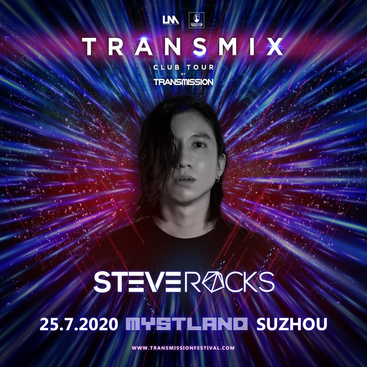 UnitedMusicPRG's tweet photo. โก๏ธ Steve Rocks joins the line-up of ๐๐๐๐๐๐๐๐ ๐๐ฅ๐ฎ๐ ๐๐จ๐ฎ๐ซ at #Mystland club in Suzhou, China! ๐จ๐ณ See you on the 25th July!โ
โ
โ
#partyagain #SteveRocks #Transmission #Suzhou #China #Transmix #ClubTour #Mystland #club #trancefamily #TMCHN20 https://t.co/EF51Laox3D