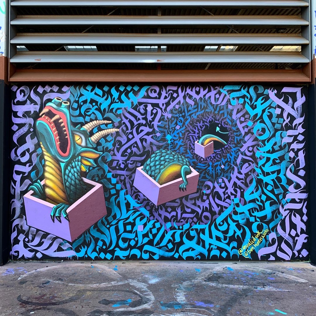 Wallspot_org's tweet photo. Artist: #Invalidink
#streetart #graffiti #urbanart #muralism #art #artist #wallspot #barcelona #graffitiart #mural #paint #colors #spraypaint #stencil #barcelonastreetart #barcelonacultura #montanacolors #colores #arteurbano #artista #arte #muralismo #artabarcelona https://t.co/8FHyNWChLQ