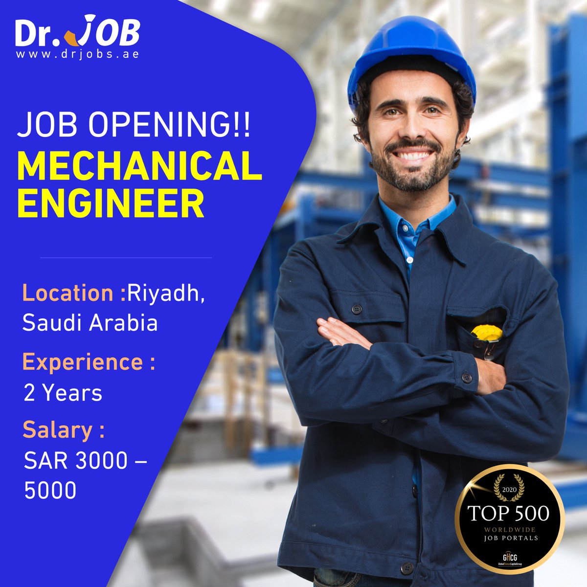 drjobpro's tweet photo. Job Opening For Mechanical Engineer In Riyadh, Saudi Arabia.🇸🇦 🇸🇦 

To Apply: https://t.co/fUbPTFqcQK
 #KSA  #jobseeker #jobs #jobsinuae  #joboffer #Riyadh #looking_for_job #Dubai #Mechanical_Engineer #open_vacancy #interview https://t.co/Pmy34VyjGy