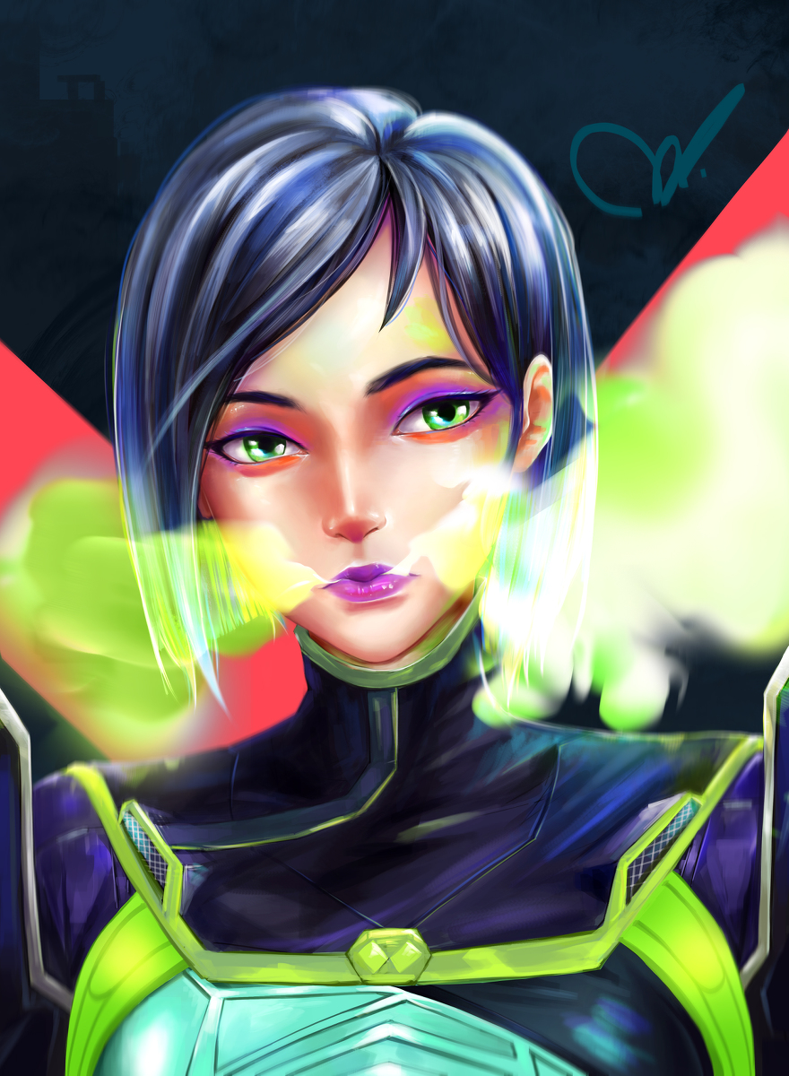 Viper : valorant #Viper #: #valorant pixiv.net/artworks/82971…