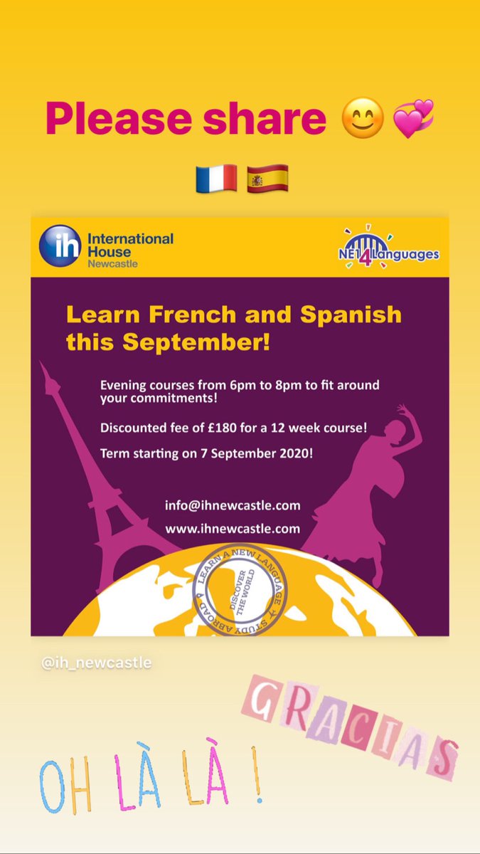 IH Newcastle/ NE14Languages tweet media