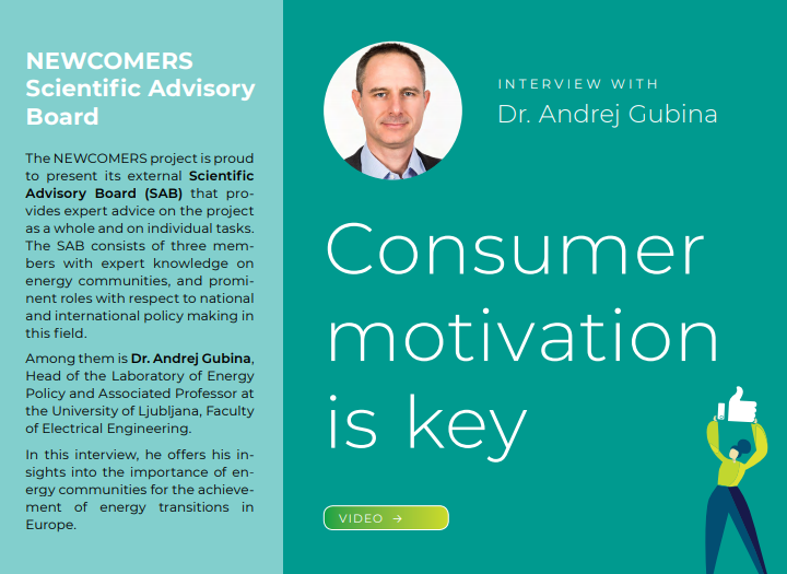 #EnergyCommunities were designed in the EU to accelerate the deployment of decentralized #RenewableEnergy sources but are also associated with an important notion of democratisation of energy supply. Learn more in an interview with Dr. @AndrejGubina.

newcomersh2020.eu/upload/files/n…