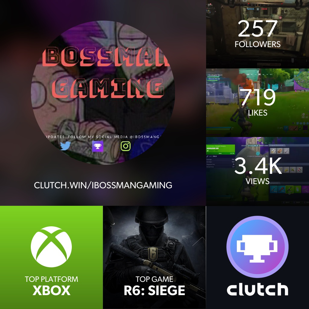 ibossmangaming's tweet photo. Check out my clips on @clutchwin https://t.co/xcrKXR14v9

Follow me back and i will kindly give one in return  bossman gang🤘🏽 https://t.co/7nnp2JCOze