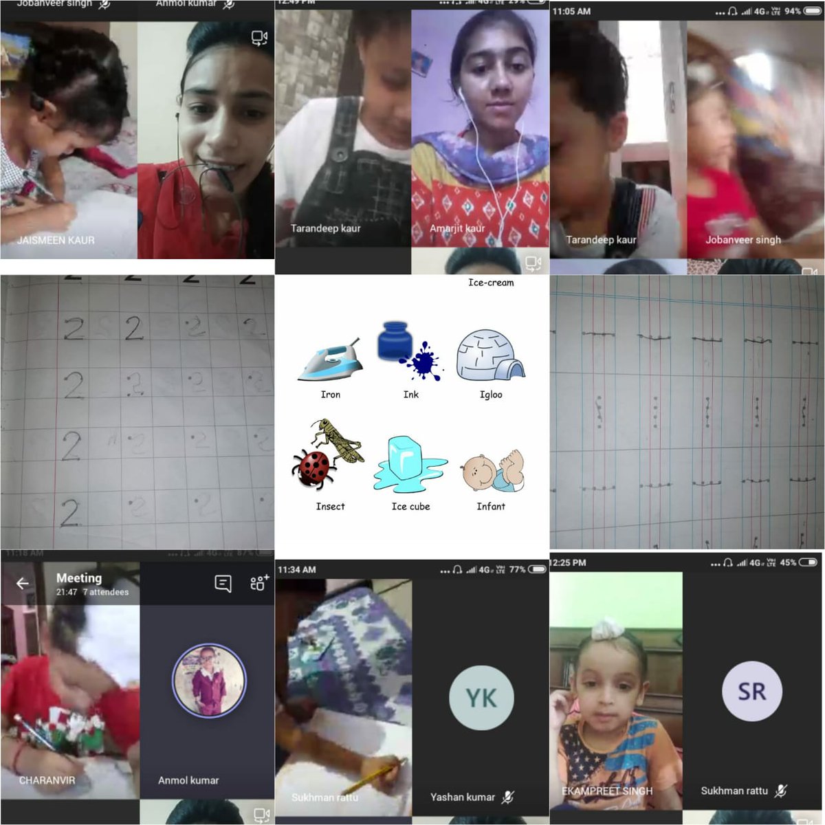 RamanMatharu4's tweet photo. 14th July2020# nursery Lily 🌷
Revision of sleeping /standing line
Revision of number 2 
Revision A-i
@raminde94301780 
@Amarjit11614570 
@Narende61146571 
@TajinderJohal2 @KirandeepkaurJ 
@MicrosoftEDU 
@JuanaTech https://t.co/SCBAzRoj8j