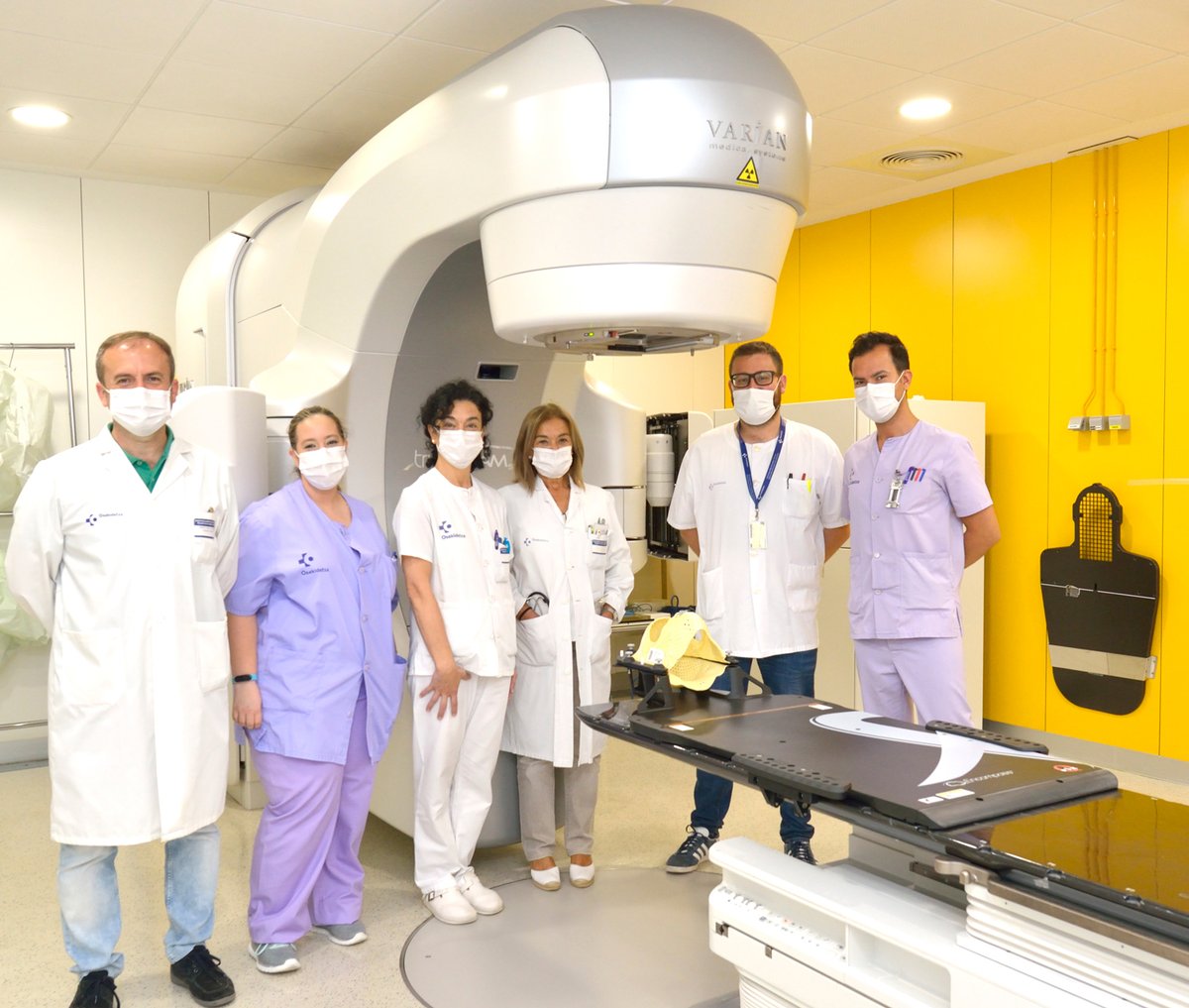 OSIEECruces's tweet photo. 🆕 El Hospital realiza el primer tratamiento de metástasis cerebrales con técnica #HyperArc
➕ℹ️ https://t.co/pdsfAbiPOA https://t.co/XM574kxxDK