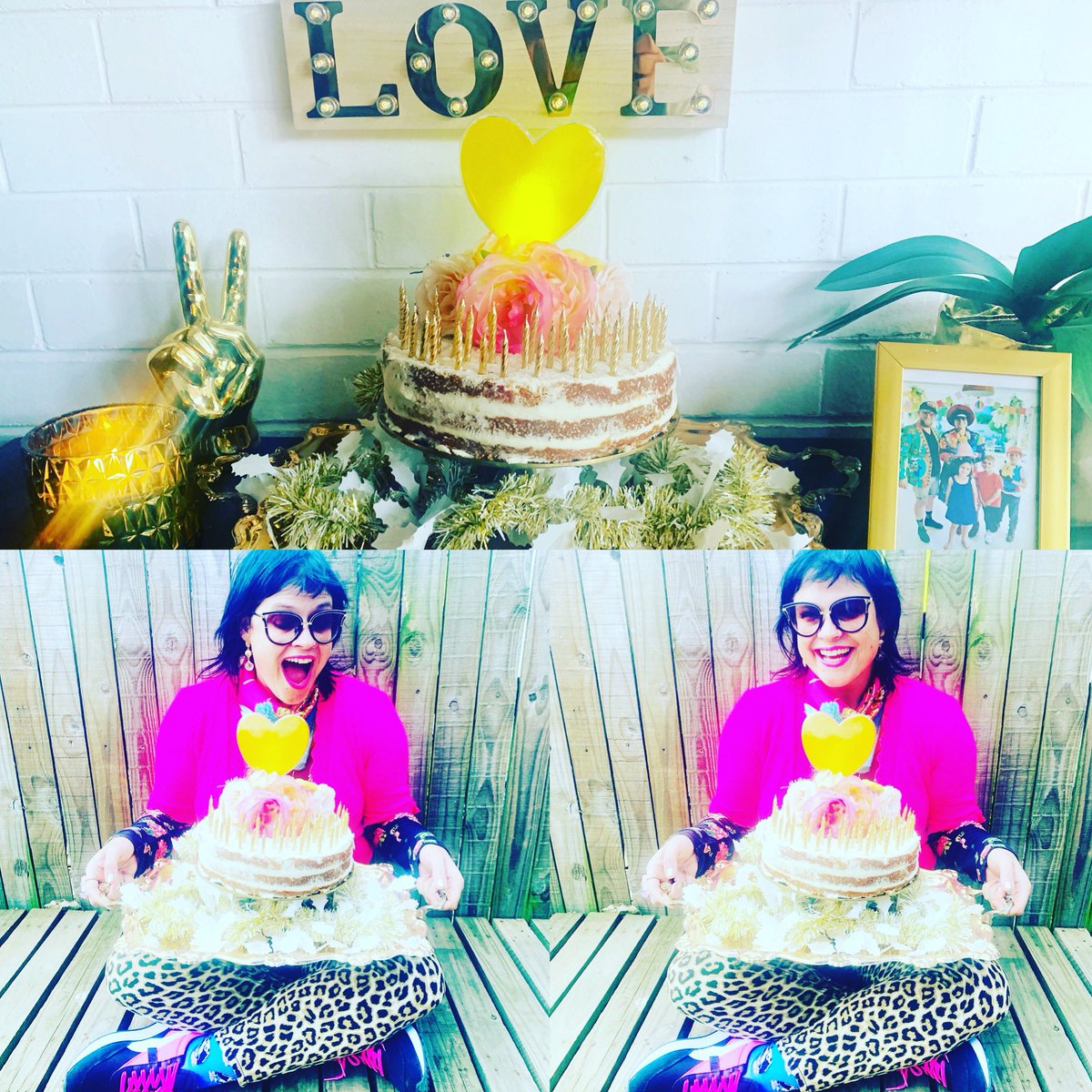 Love, peace, light and cake ❤️✌️✨🎂
#jlt41 @ChateauGateauxP