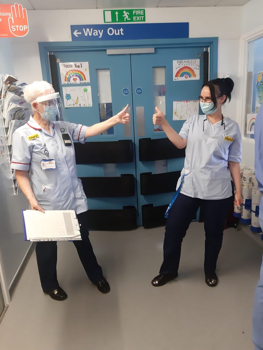 Chezza_999's tweet photo. Day 24 I’m a Coronavirus, get me out of here. ED Majors 1 and Croxley were absolutely on fire today, their use of appropriate PPE was a joy to see, this campaign is really working! @KalpanaGh @WestHertsNHS @CarterTreacle @CEOAllenC @AngelaWhite206 @davidwthorpe1 @KatieVovrosh https://t.co/IRjRAt9dAd