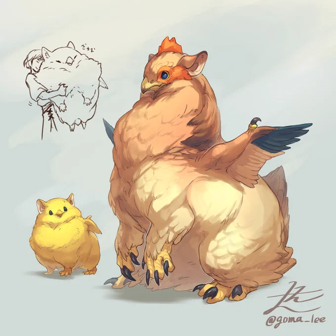 Chicken  Griffin?

#gomalemo_work 
https://t.co/t8ZxLqJYDs 