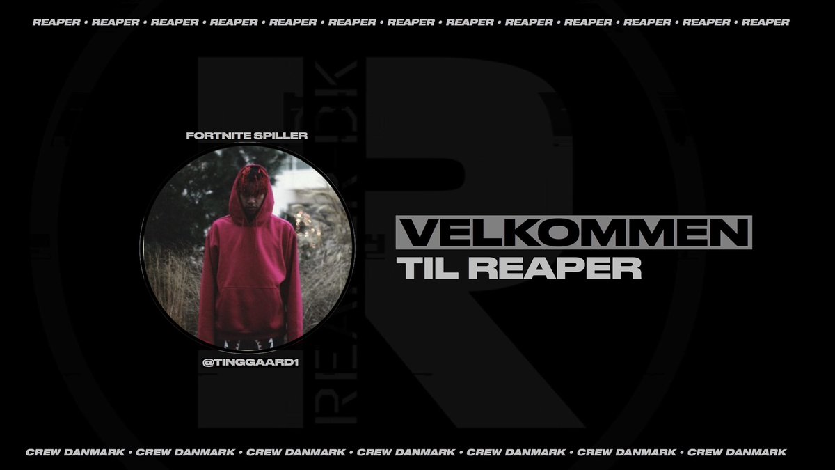 ReaperDanmark's tweet image. Vi byder velkommen til vores nye Fortnite spiller @Tinggaard1 💀 Vi glæder os til at arbejde med dig 😎
#FearTheReaper