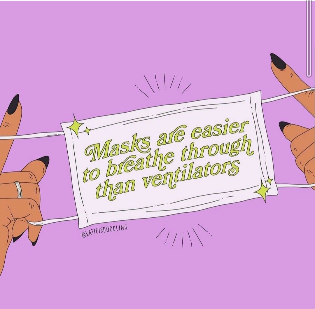 Just a little something for all the idiots on the #NoMasks thread 🥰🥰