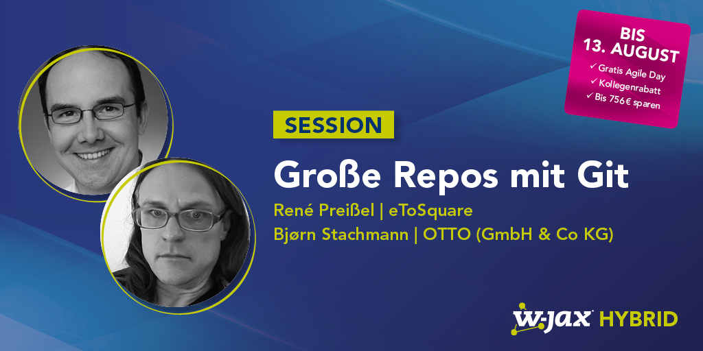 jaxcon's tweet photo. Es gibt neue Herausforderungen, wenn ein #Repository größer wird und viele Entwickler gleichzeitig daran arbeiten wollen. #Git bietet jede Menge Tools und Optionen, um hier zu unterstützen. @RenePreissel &amp; @old_stachi geben einen umfassenden Überblick. >> https://t.co/LC6sQLdXy6 https://t.co/oSHEAw89un