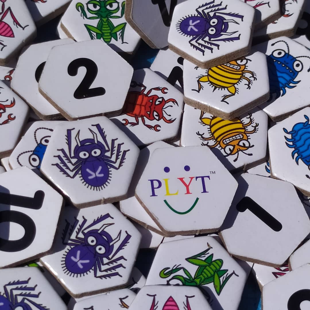 Plytgame's tweet photo. We're playing SumBugz - a quick fun guessing game with the NumBugz today - just one of 10+ different number games to play with the Bugz. Wish me luck 🤞🎲
What games are you playing today? 🎲😍 #PLYT #NumBugz #games #mathsgames #homeschooling #learning #maths #homeEd #boardgames https://t.co/hTRqI19uNv