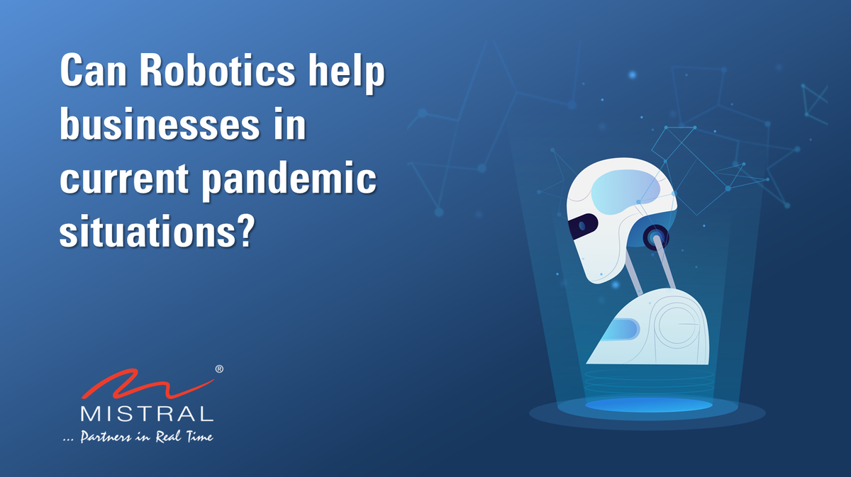 MistralSoln's tweet photo. Can Robotics help businesses in the current pandemic situation? Share your thoughts in the comments section below.
#robotics #interactivequestions #robots #AI #COVID19Pandemic https://t.co/OE3iUoPrbU