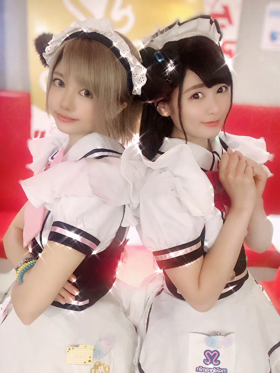 めいどりーみん 公式 No 1 メイドカフェグループ めいどりーみん 外神田一丁目店 今日も元気に開国中っ 新メニュー 3秒みつめてカクテル で トキメキ体験してみませんかっ 夢の国でまってるにゃん メイドカフェ メイド居酒屋