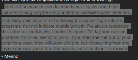 "The effectiveness of any load depends on the condition of the muscle at the time to load is applied." Bryan HaycockDetrain.