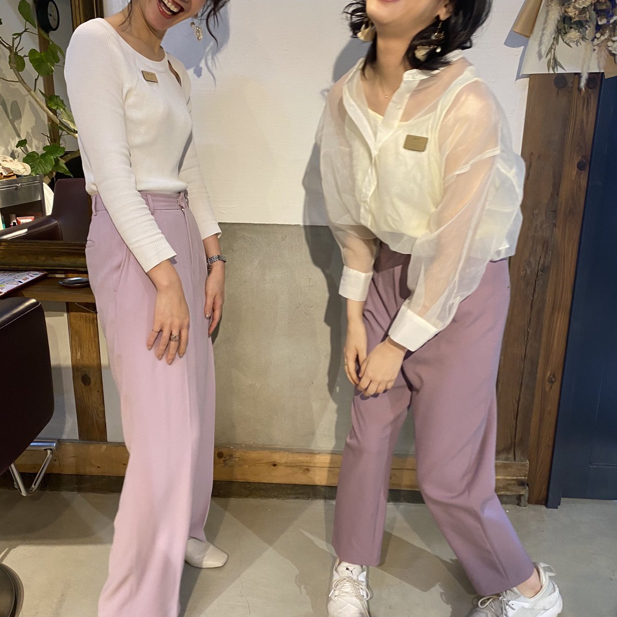 ifsel03's tweet photo. 丸かぶりコーデだった日。笑笑

#古民家美容院
#古民家サロン
#古民家
＃三田市
#駅前サロン
#裏路地
#まるで探検
#おもしろサロン https://t.co/dQX4AK84hf