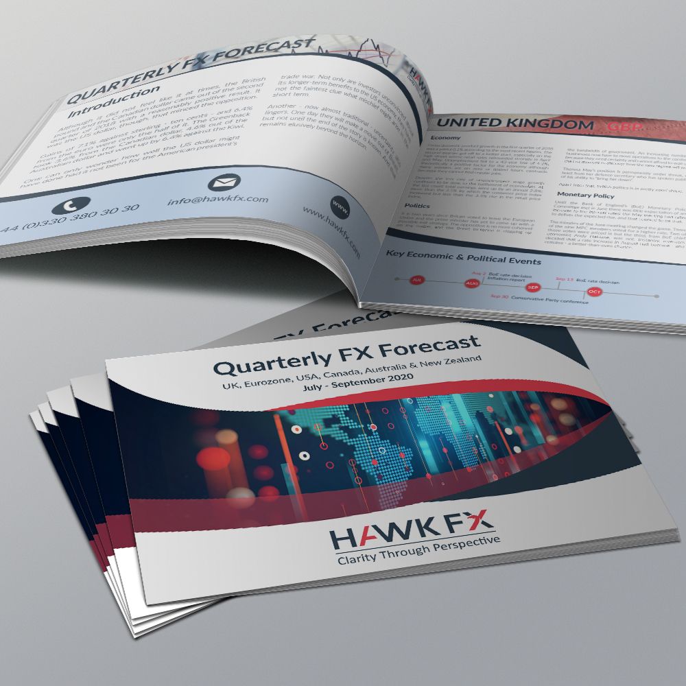 Latest Hawk FX Quarterly Currency Market Forecast – Unprecedented economic turmoil across the globe. Discover expert opinion on what the future holds for the currency markets over the next 3 months and beyond.  bit.ly/3gWr3bv
#business #finance #currencies