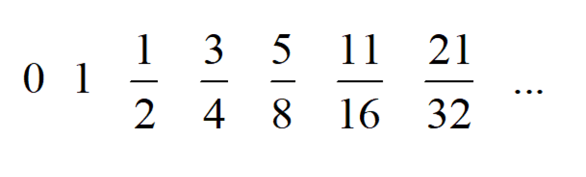 What is the sequence of 1 2 3 4 5?