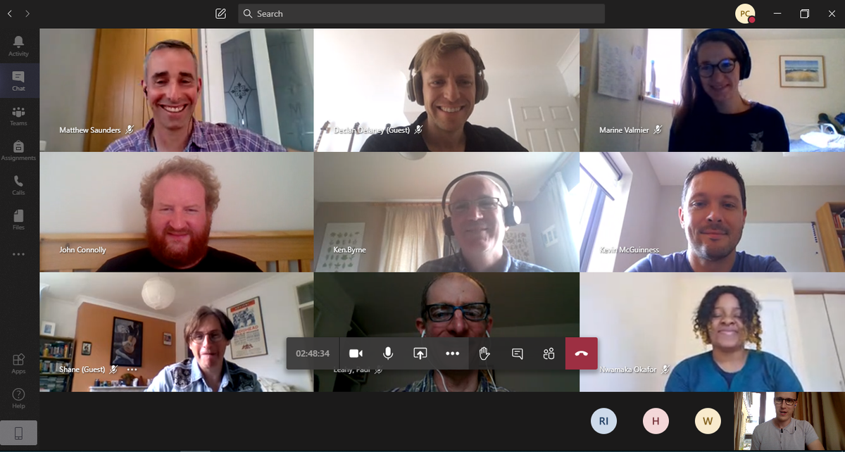 SmartBog_IRL's tweet photo. We had a great meeting with the whole SmartBog team last week, discussing the progress of everyone's research. We're grateful to have been able to continue with some of our research during this period. #SmartBog https://t.co/nPD8612TEk