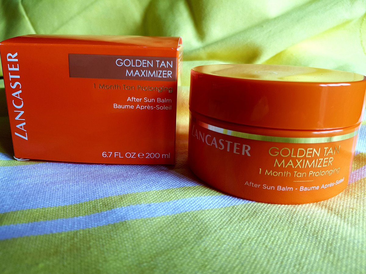 lhostis6's tweet image. Baume Après-Soleil Lancaster #LancasterBeauty #LiveWithLight