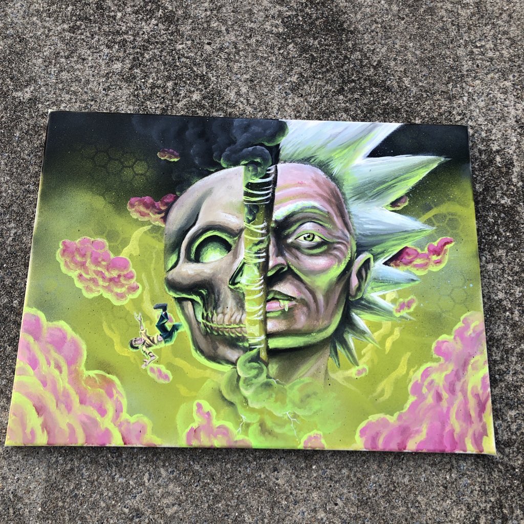 thatshxtdead's tweet photo. #under10kgang #NobodyArtistClub #ThatShitDead the traditional painter. https://t.co/VB6uaaxq1O