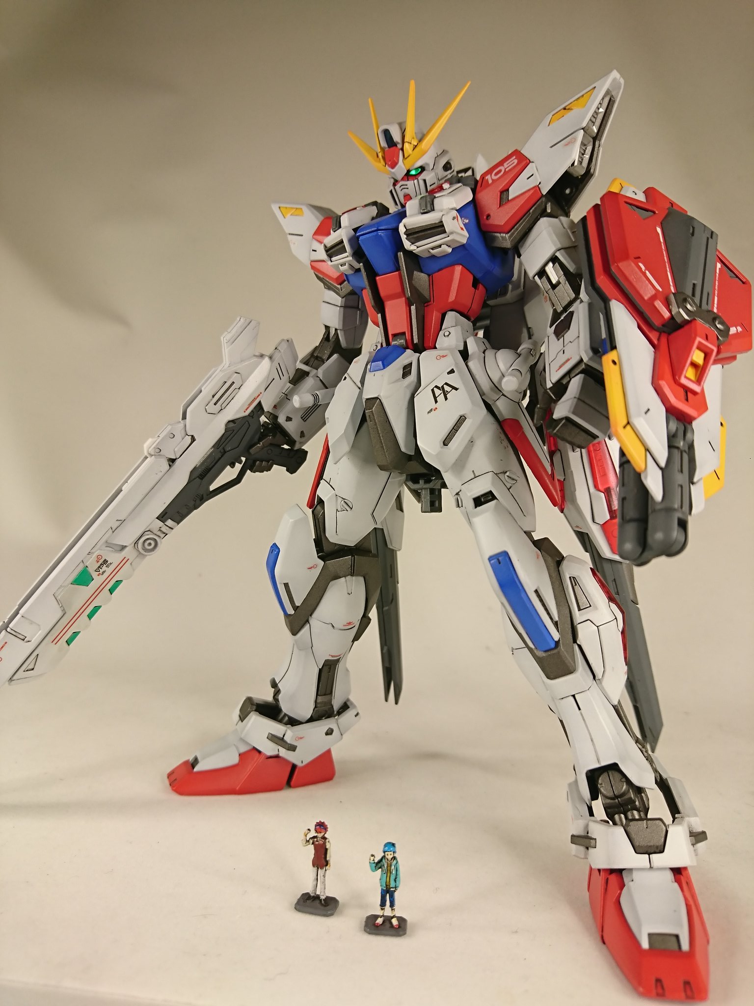 MG スタービルドストライク 全塗装ジャンク