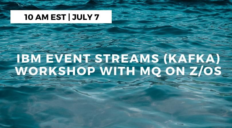MoragHughson's tweet photo. Did you miss the webinar " #IBMEventStreams ( #Kafka ) Workshop with #IBMMQ on #IBMz" that @mqsubhajit gave recently? If so, we can watch the reply here: https://t.co/Y72aHzMs3L https://t.co/UNlvW7FXko