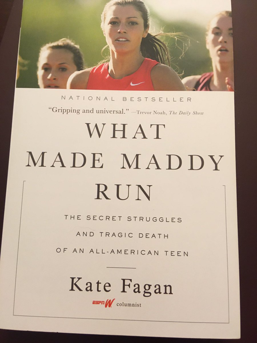 Suggestion for July 14 ... What Made Maddy Run: The Secret Struggles and Tragic Death of an All-American Teen (2017) by Kate Fagan.