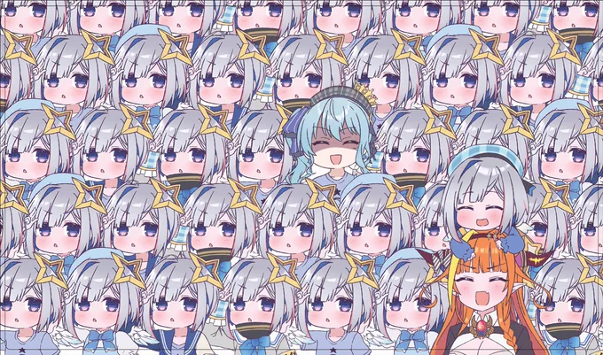サンクリ/SC2020Summer 新作情報ホロライブより、「かなた」のスリーブとプレイマットになります。イラストはLily is asleep様()になります! 