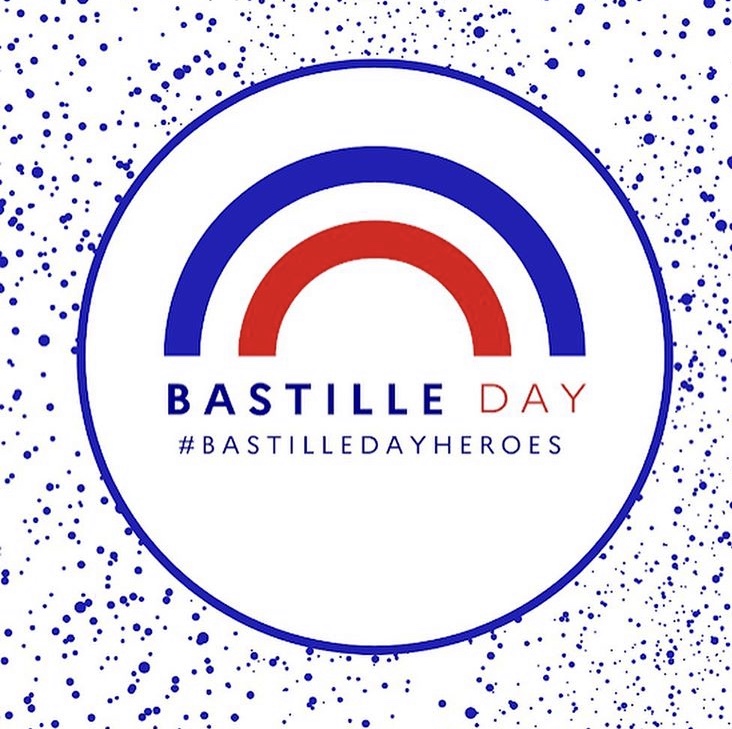 Un 14 juillet qui rend hommage au personnel soignant avec #BastilleDayHeroes et qui se déroule principalement en ligne #BastilleDay bit.ly/309DEBa