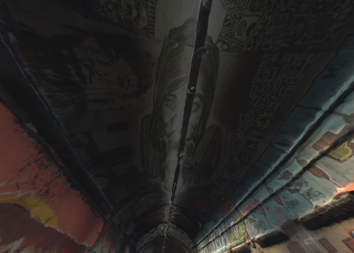 Virt_Arch's tweet image. Met with @young_gareth in #Altspace to discuss our presentation at #HCII2020 this sunday. We then checked out the graffiti and I showed him where I had my first date with my girlfriend at #HouseOfVans That&apos;s affective geographies! P.S. F**k Boris! Sorry, not sorry! 😂