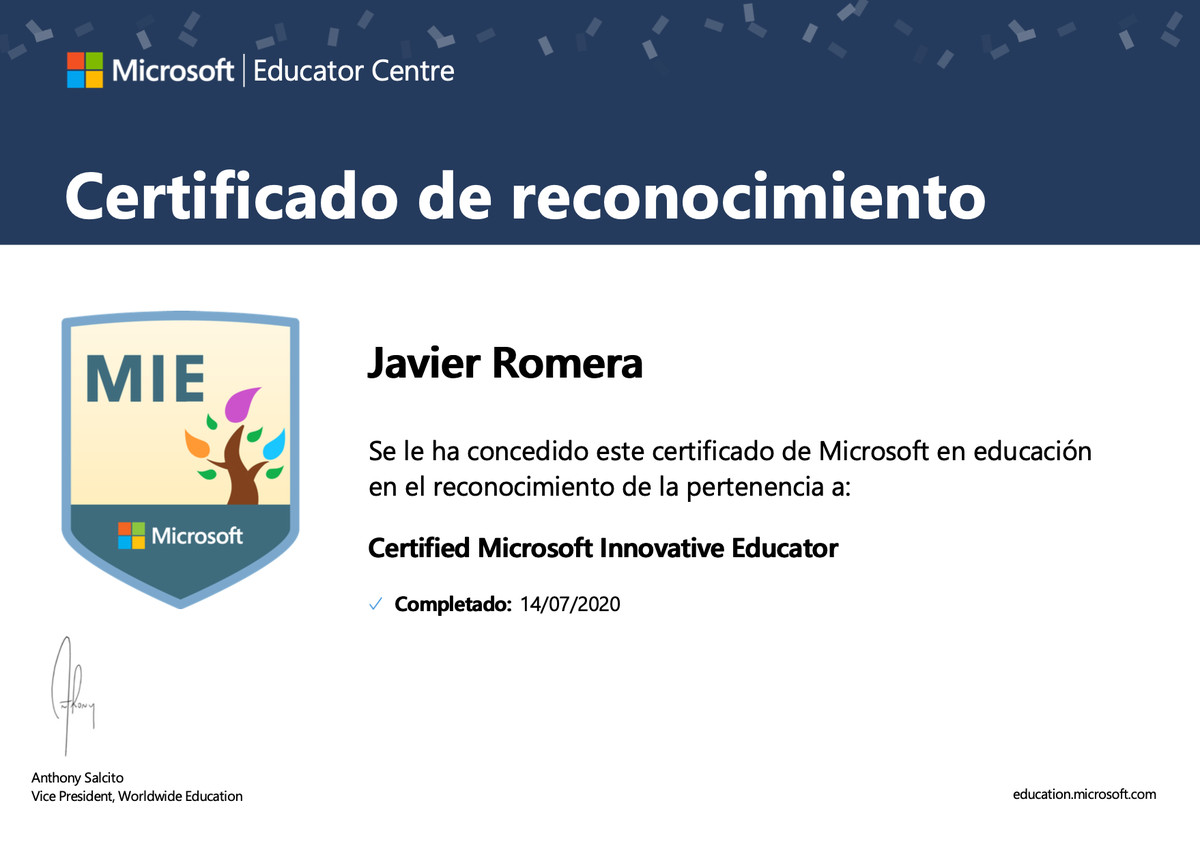 actualizándONos en modo ON