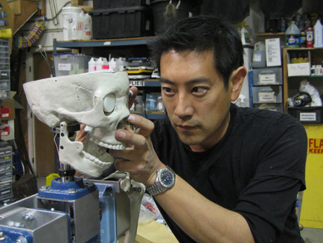 Q_Review's tweet photo. i keep thinking about Grant Imahara and how he built the greatest talk show sidekick ever https://t.co/Igl27Vy2kQ