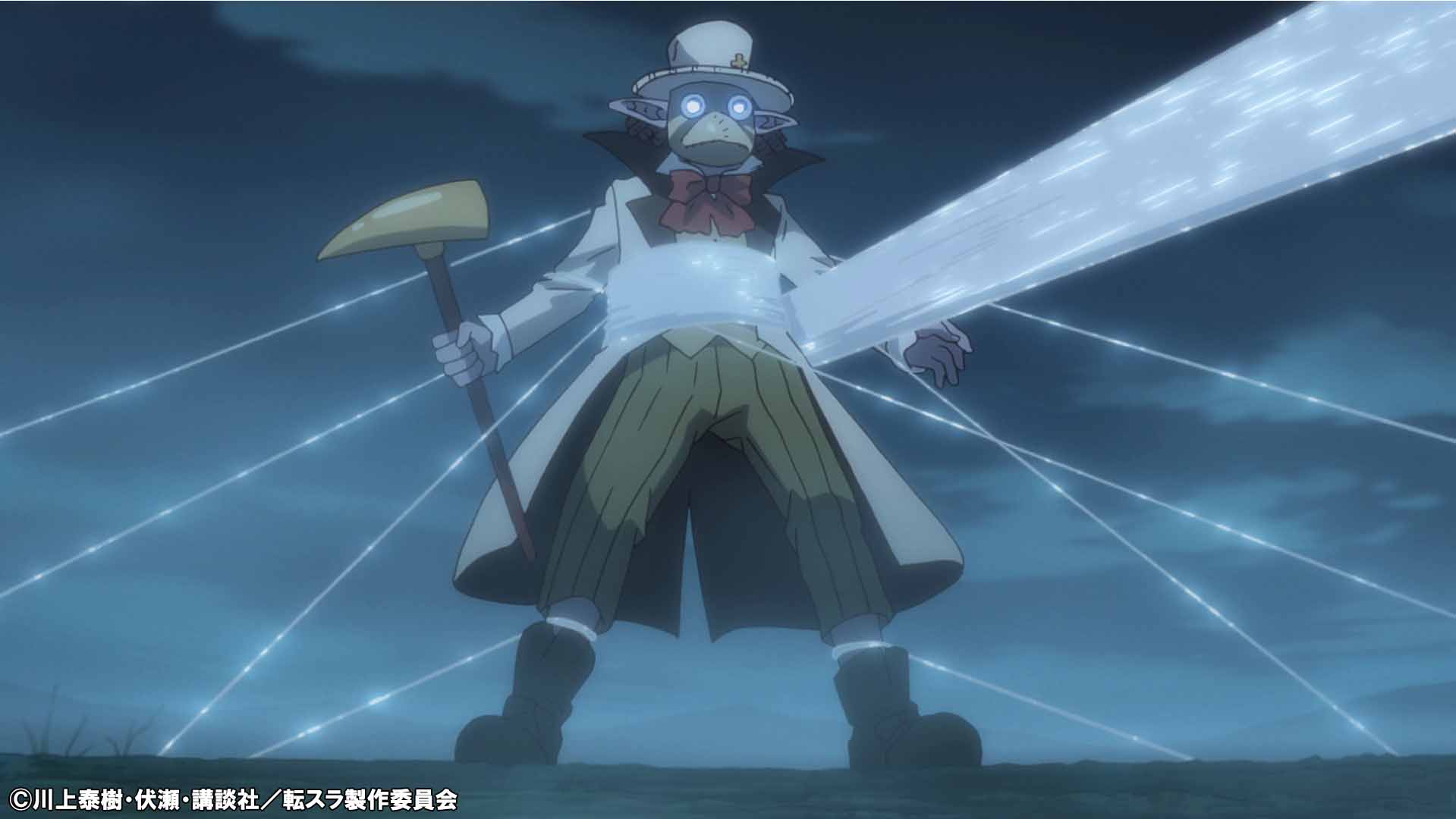 Twitter 上的 公式 アニメ 転生したらスライムだった件 本日放送 転生したらスライムだった件 第1期 第14話 全てを喰らう者 あらすじ 魔人ゲルミュッドの真の狙いは豚頭帝 オークロード を豚頭魔王 オークディザスター へと進化させ ジュラの森を