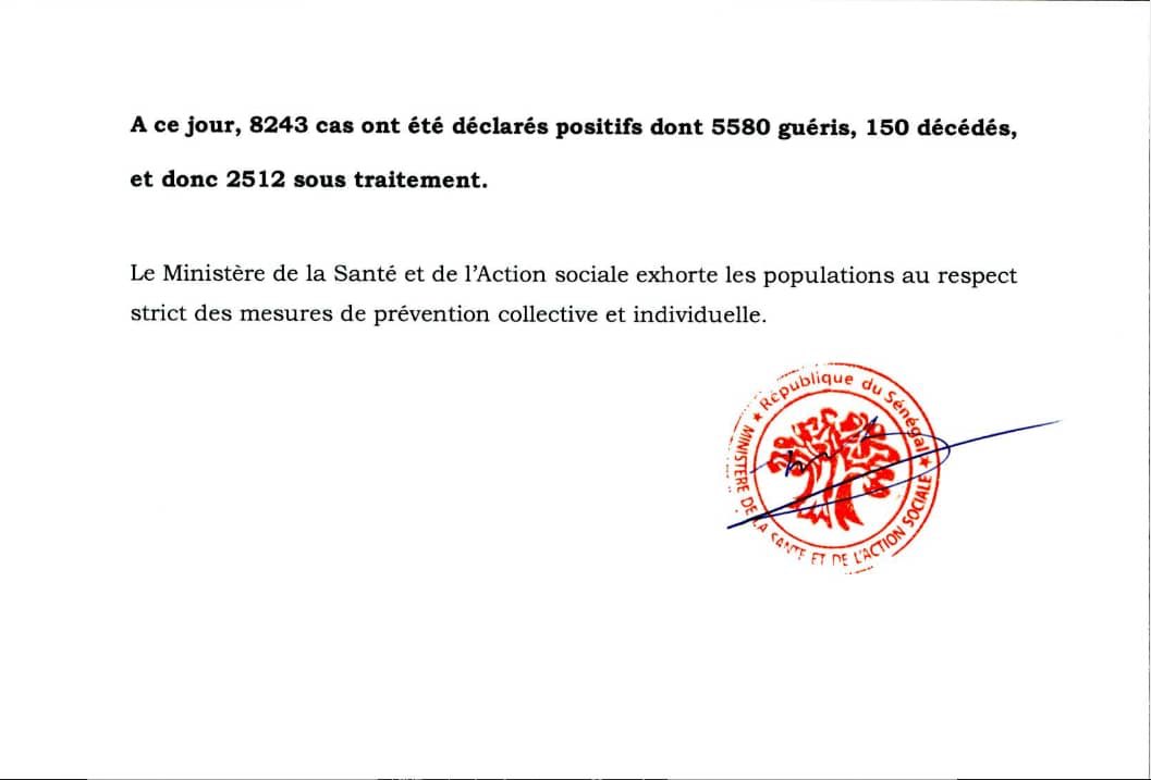 StatInfoSenegal's tweet photo. Communiqué MSAS https://t.co/2ieqaXZSjV