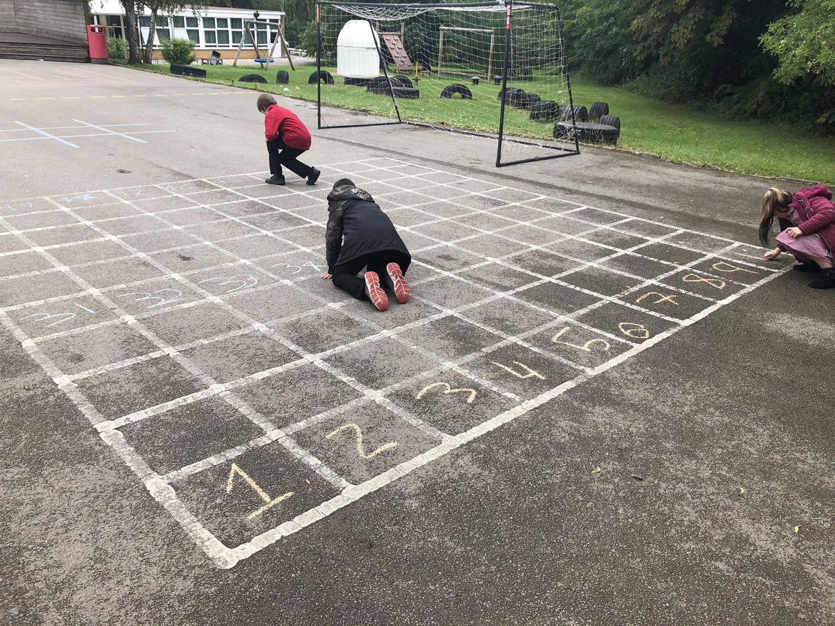 MissRowe8's tweet photo. Indigo Bubble really enjoyed making and playing Snakes and Ladders in the playground. @MissRowe8 @NorthManorAcad @VicAcademies https://t.co/H2UuAIpQ4H