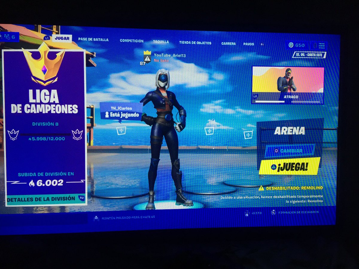 Alex717271's tweet photo. Busco un integrante para mi trio que este en liga de campeones buenas mecánicas ser de ps4 COSTA ESTE solo ligas de campeones. #Fortnite https://t.co/Kv9cdZEr9Y