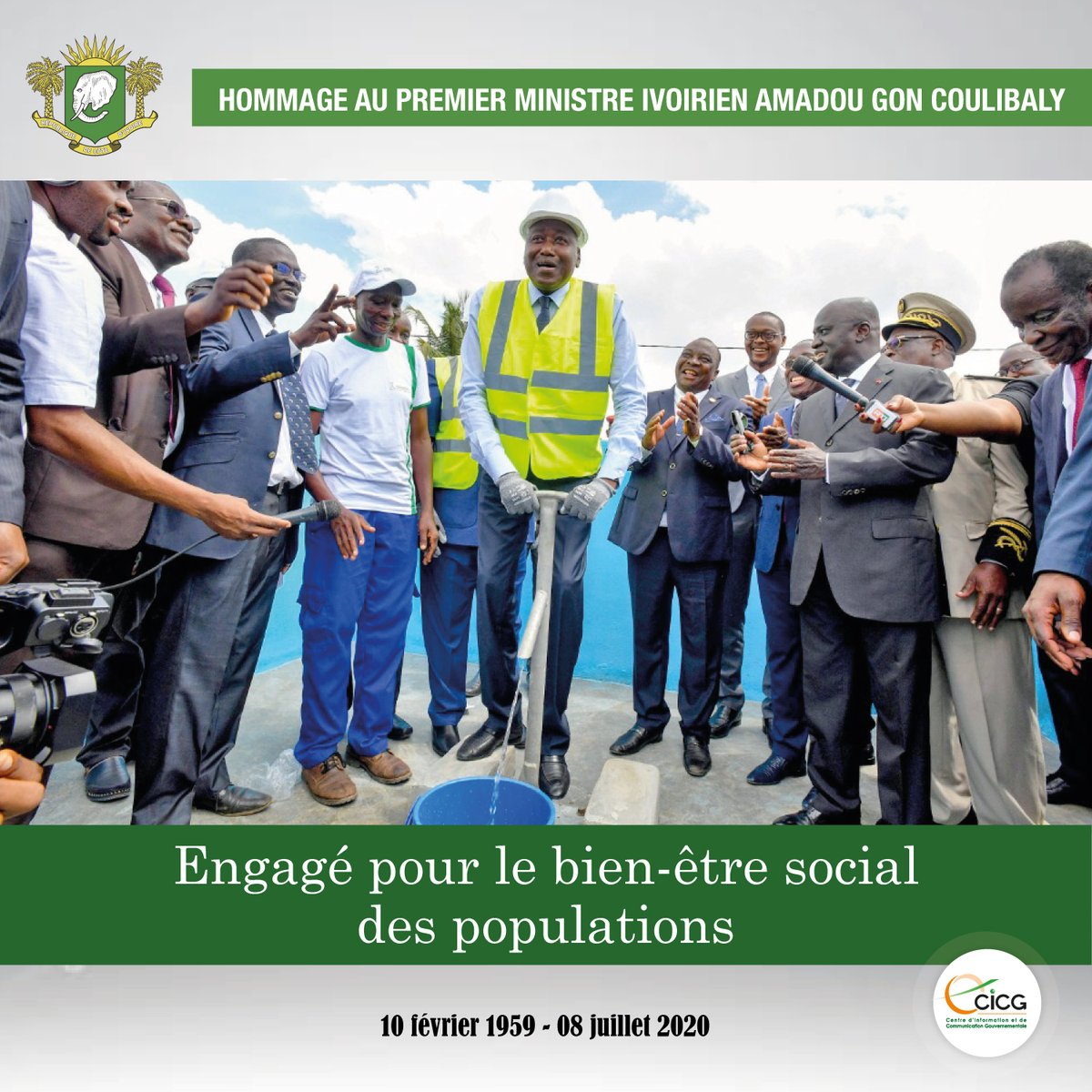 MinCGP_ci's tweet photo. Cérémonie d’hommage de la Nation au Premier Ministre @AmadouGon , en cours. 🙏🙏🙏
https://t.co/EH6FsH1Lqn https://t.co/a3ncrIHZrc
