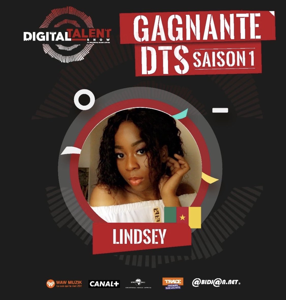 Alcide_Kacou's tweet photo. J’ai le plaisir de vous présenter Lindsey du Cameroun 🇨🇲, la grande gagnante de la saison 1 de notre Digital Talent Show ! 
Nous sommes fiers chez @U_M_Africa d’avoir su créer une nouvelle plateforme d’expression pour les talents, adaptée à notre ère, celle du digital. #DTSByUMA https://t.co/kPYuObmvdd